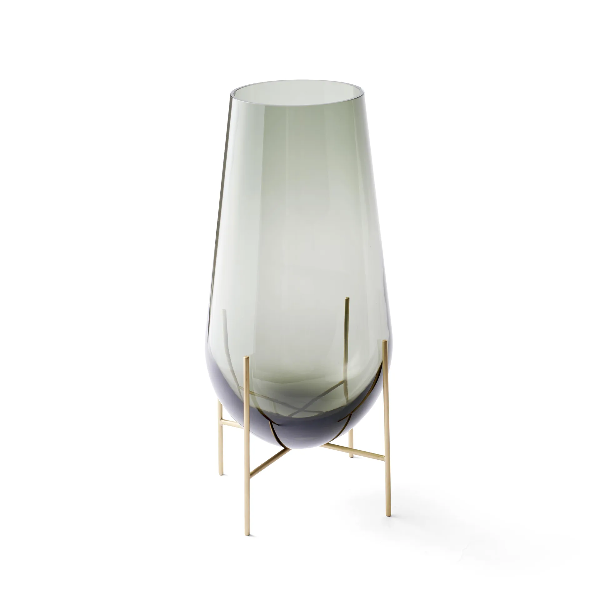 Échasse small vas, rökfärgat glas Audo Copenhagen