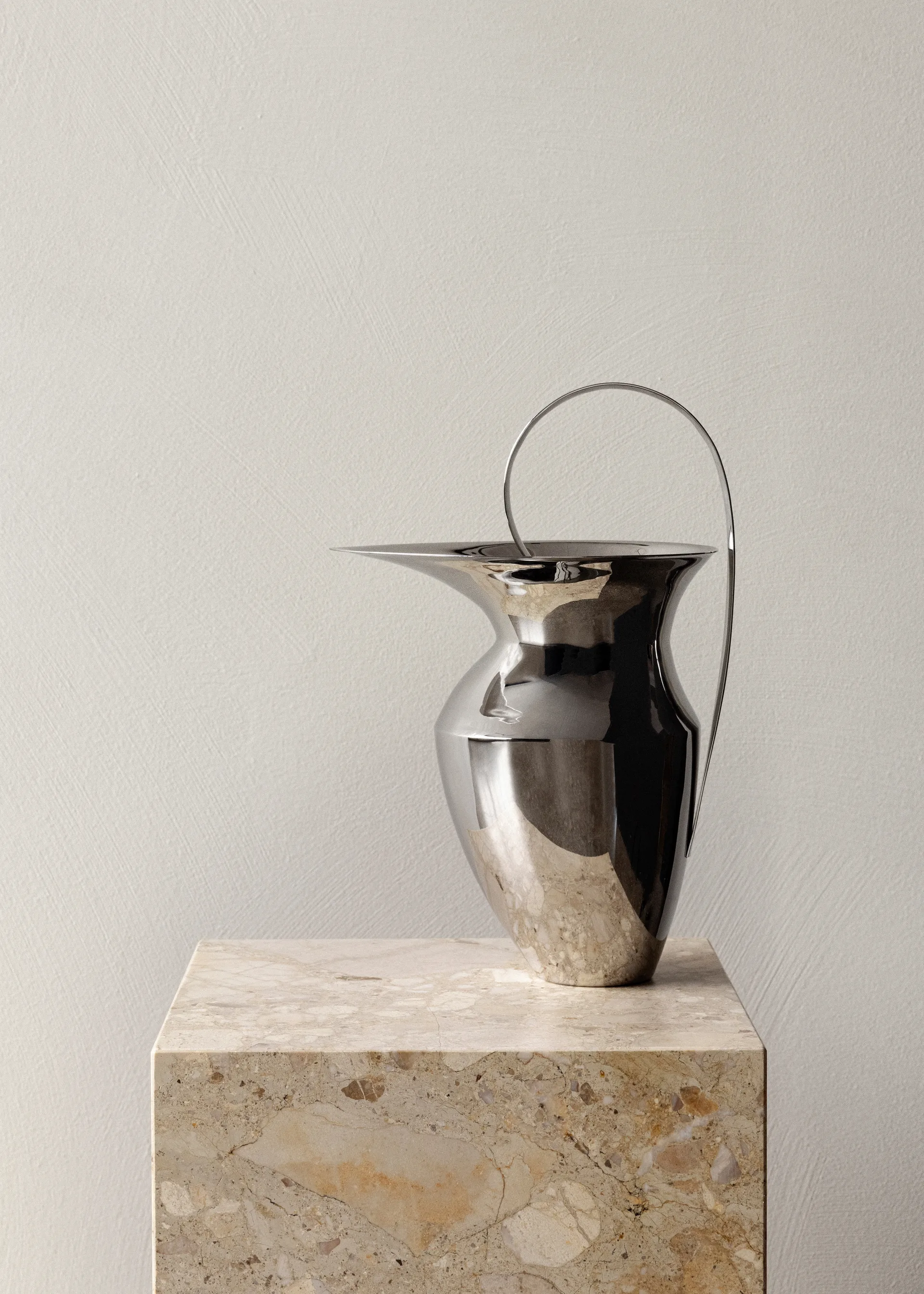 Etruscan kanna 33 cm, Rostfritt stål Audo Copenhagen