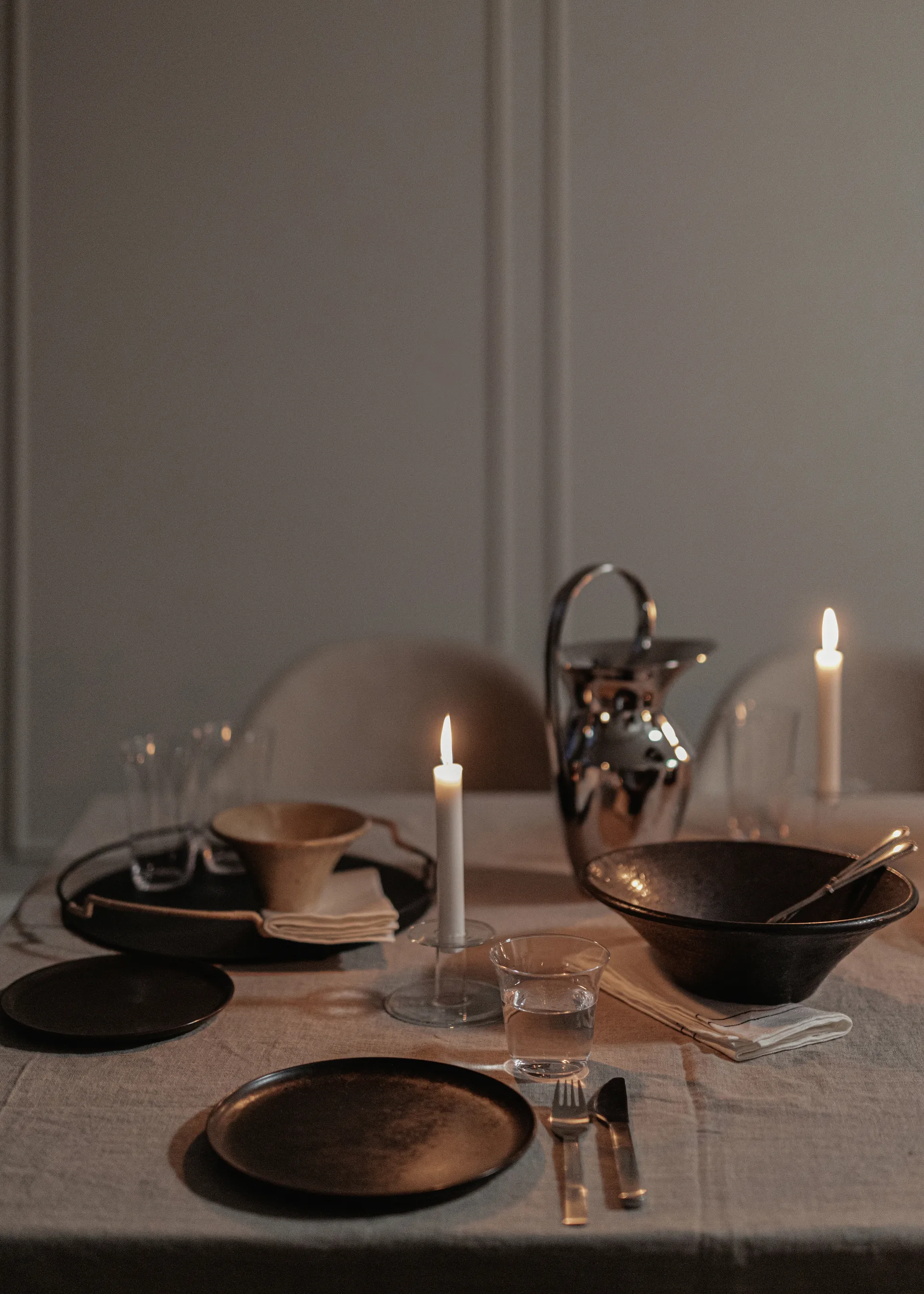 Etruscan kanna 33 cm, Rostfritt stål Audo Copenhagen