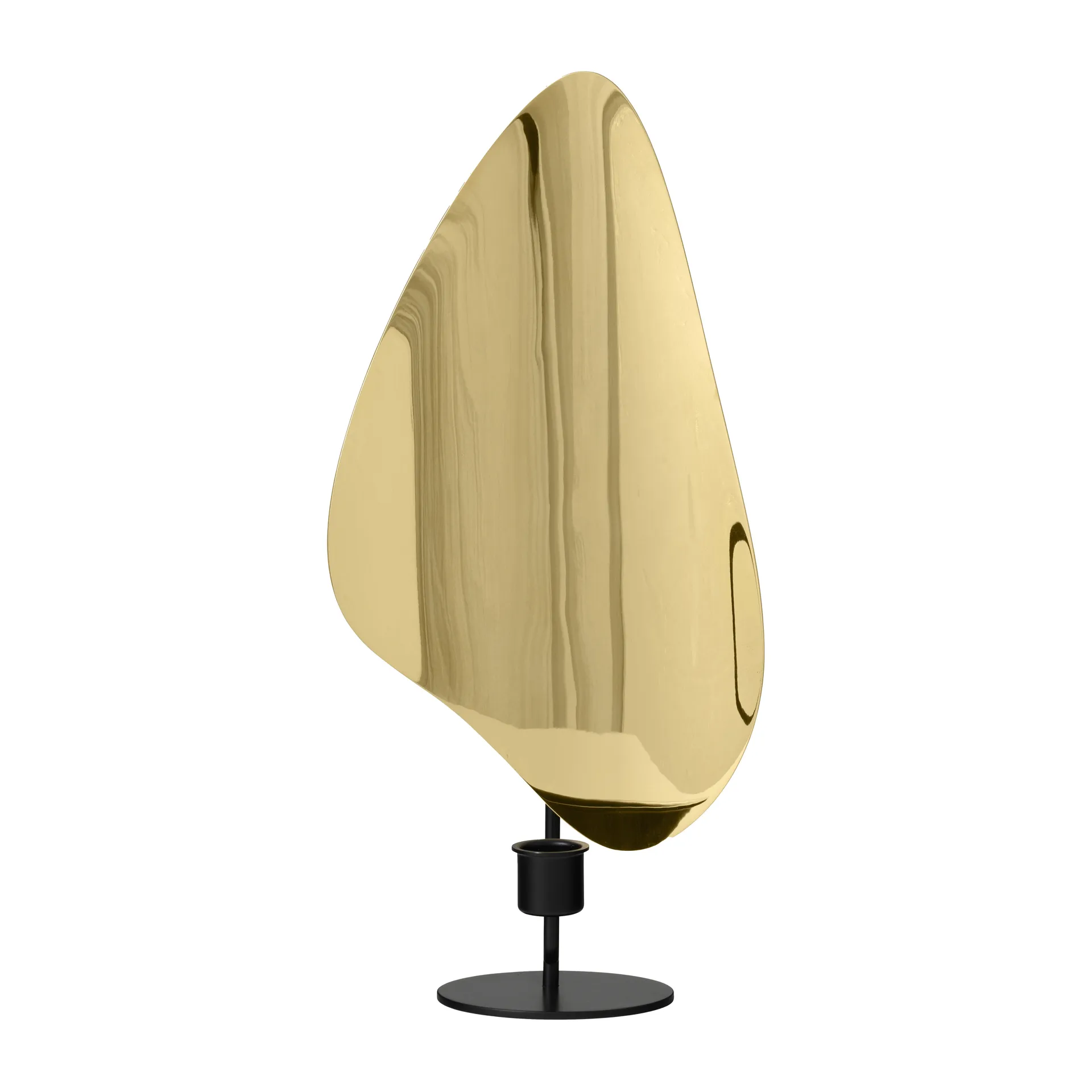 Flambeau ljusstake 34 cm, Black-polished brass Audo Copenhagen