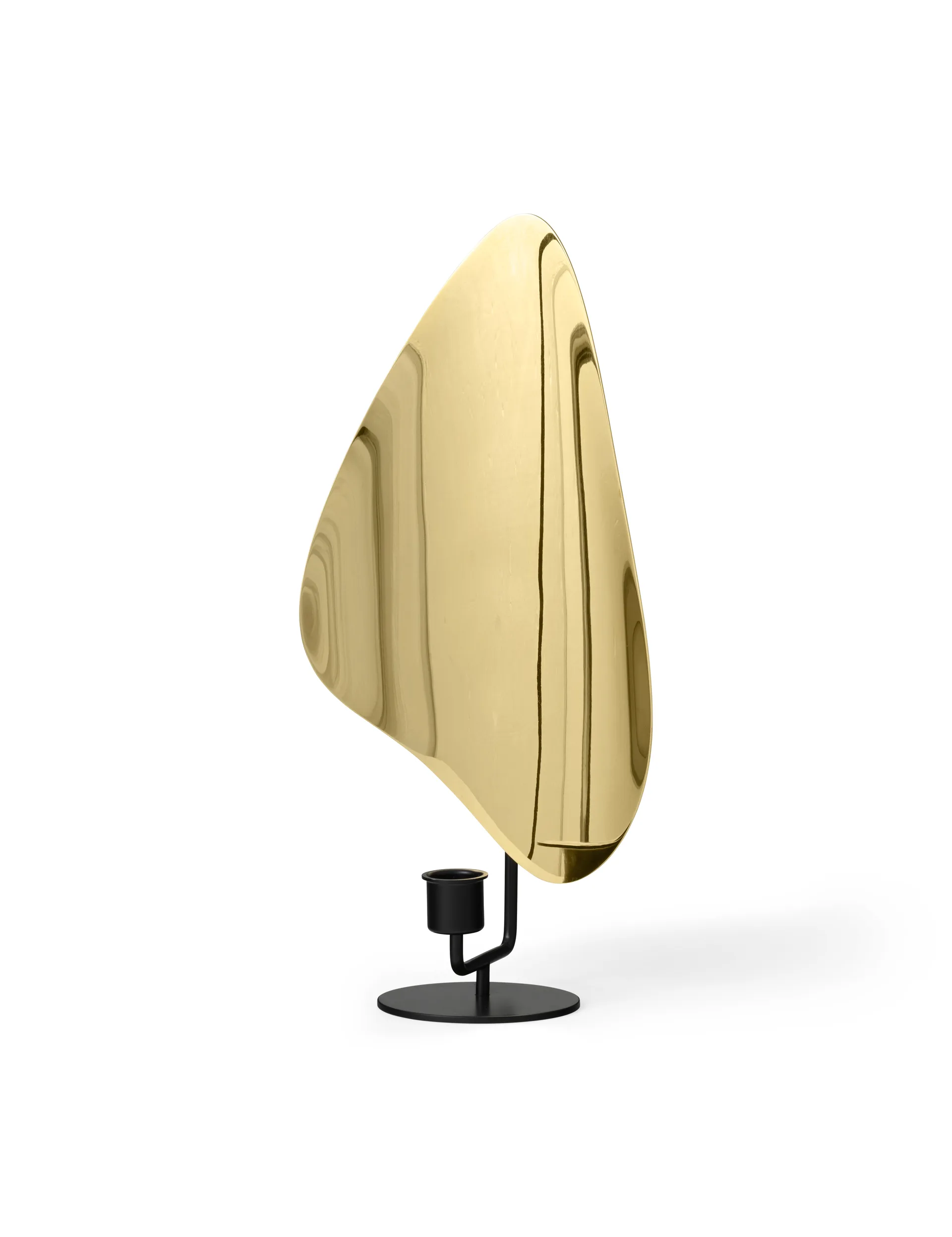 Flambeau ljusstake 34 cm, Black-polished brass Audo Copenhagen