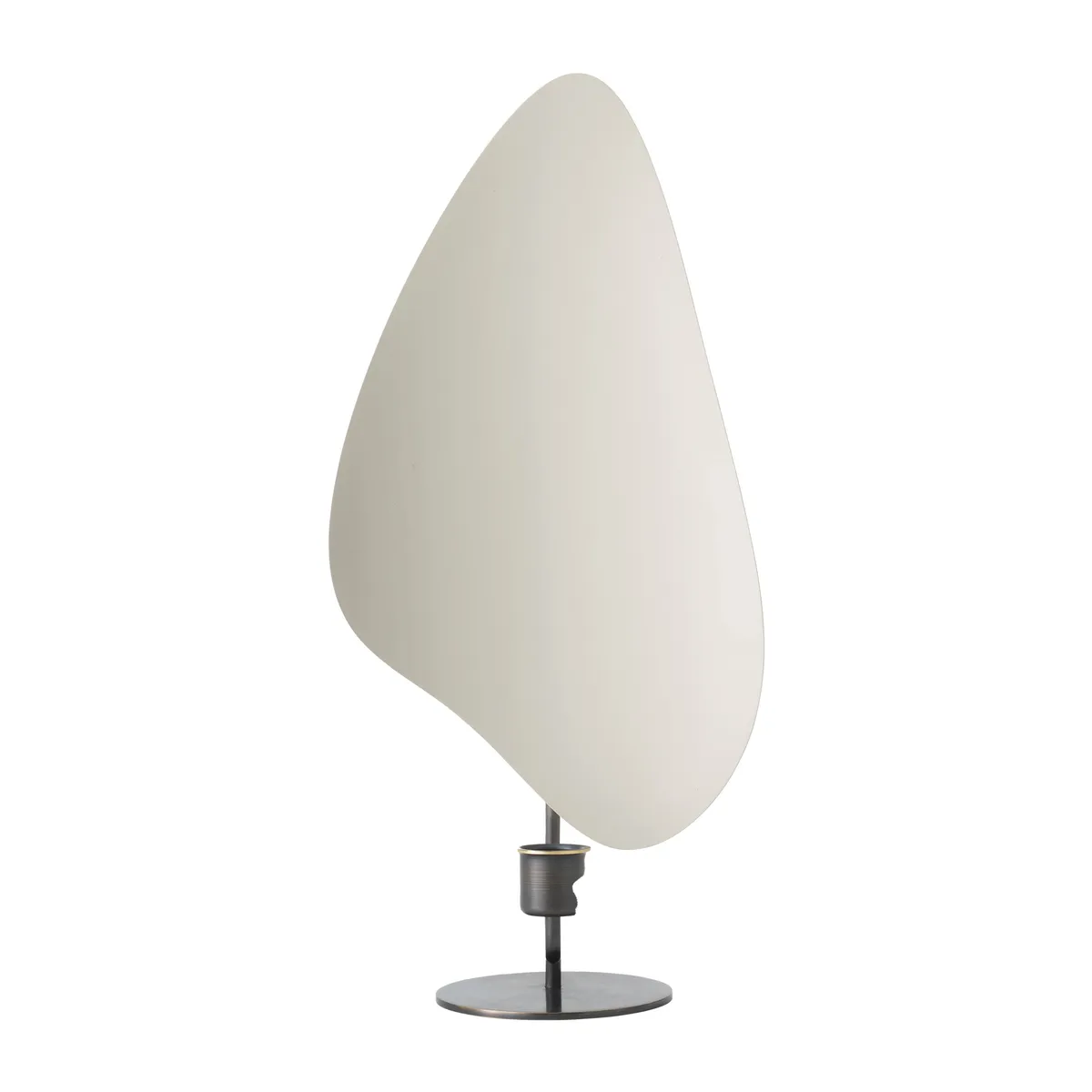 Audo Copenhagen Flambeau ljusstake 34 cm Bronzed brass-grey