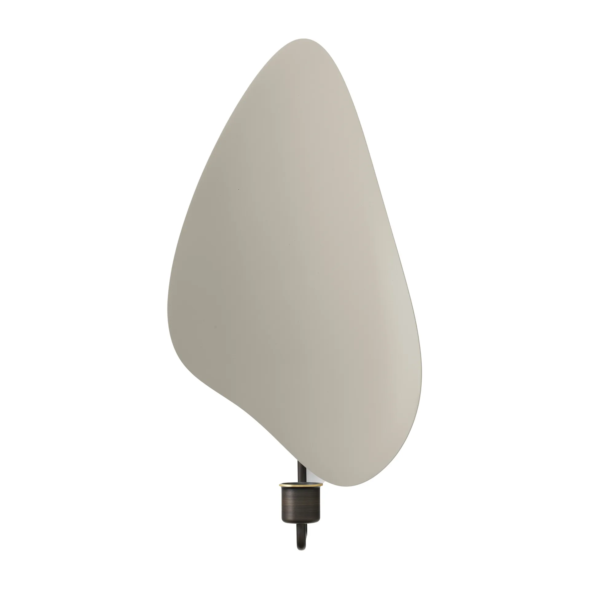 Flambeau ljusstake vägg 34 cm, Bronzed brass-grey Audo Copenhagen