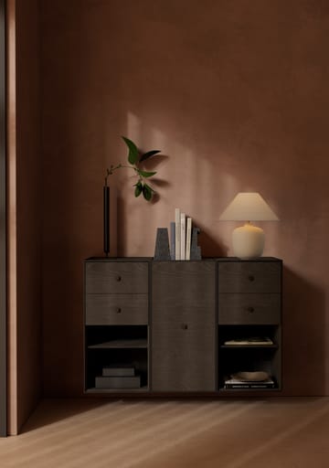 Frame 70 förvaring - smoked oak, dörr, 2 hyllplan - Audo Copenhagen