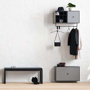 Frame skohylla - mörkgrå - Audo Copenhagen