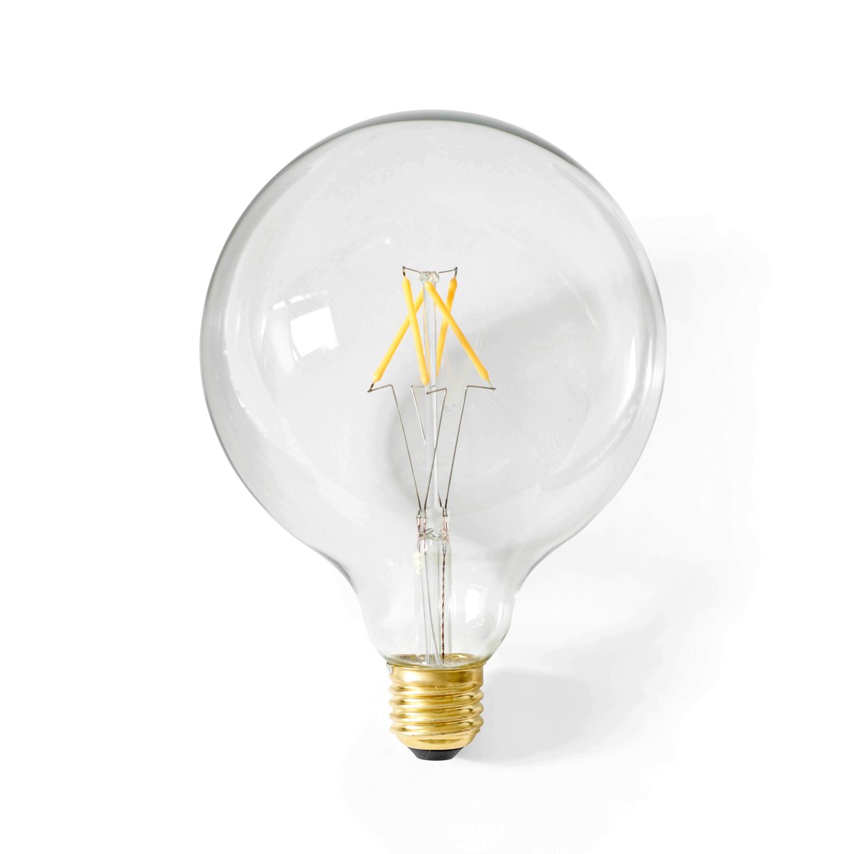 Audo Copenhagen Globe E27 LED 12,5 cm Klart glas | Skandinavisk Design | Ljuskällor | Transparent