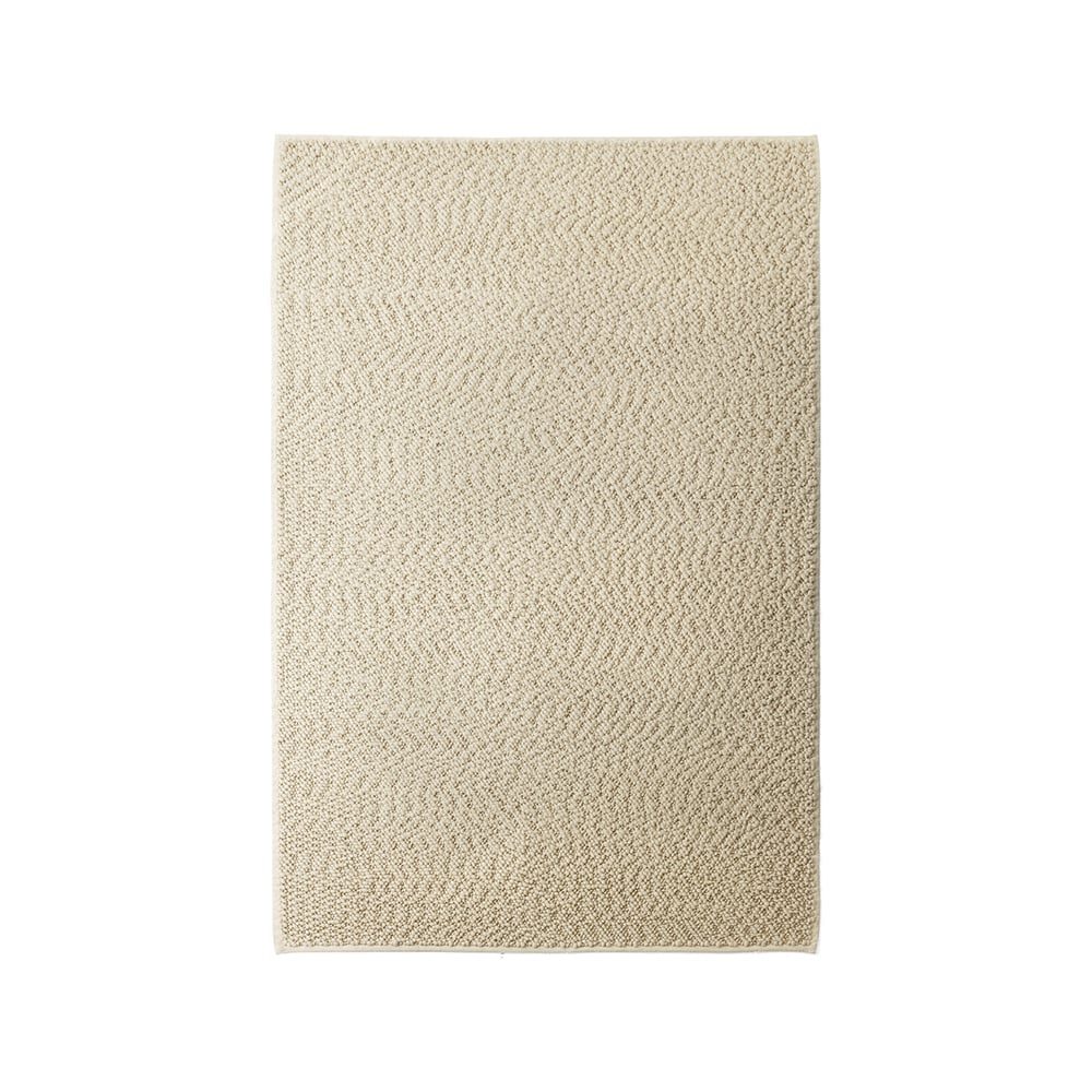 Audo Copenhagen Gravel matta Ivory | Skandinavisk Design | Ullmattor | Vit