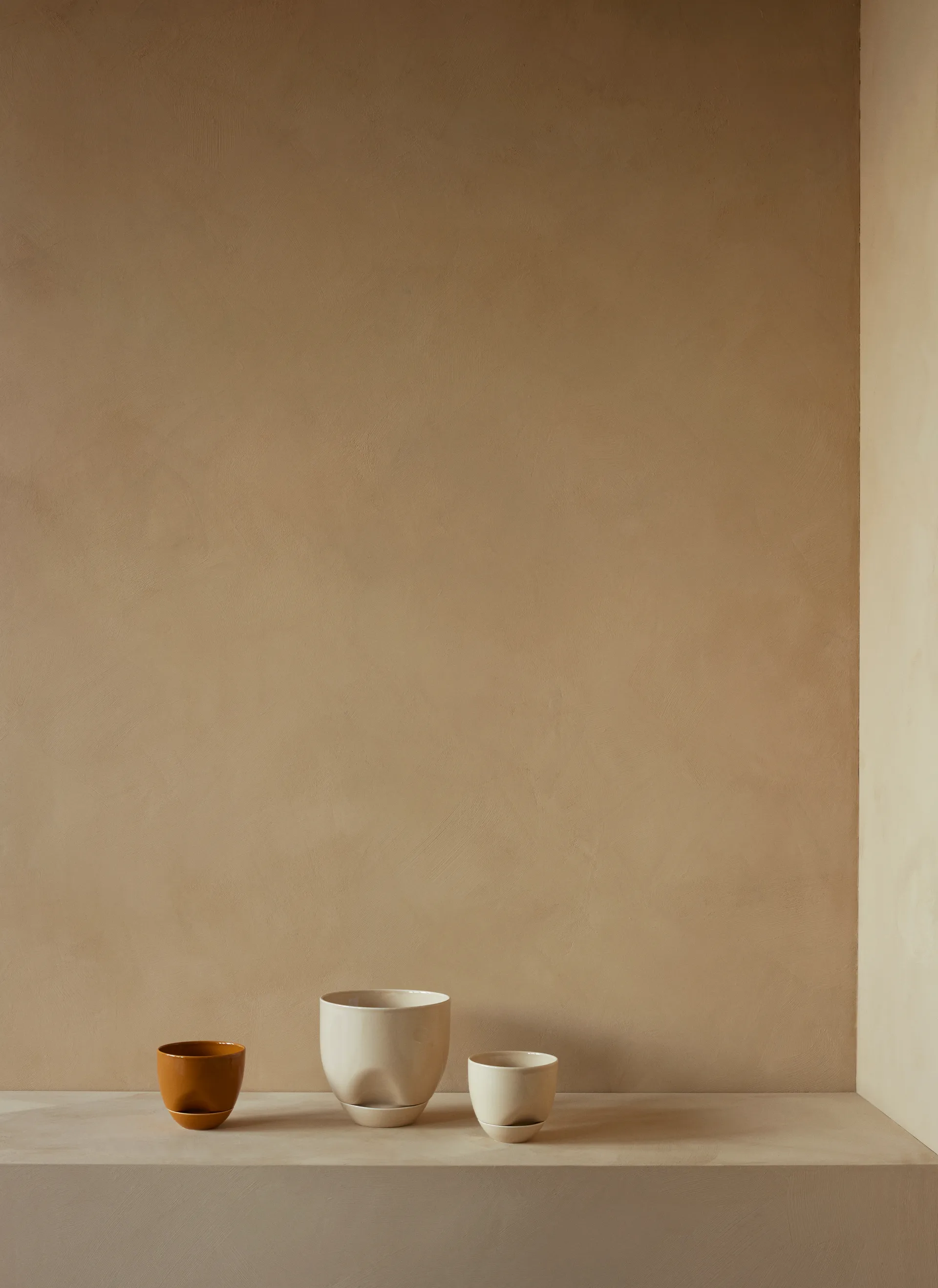 Hydrous kruka Ø12 cm, Ochre Audo Copenhagen