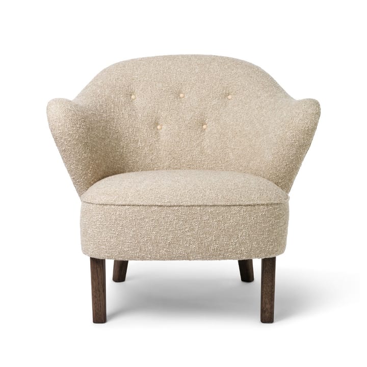 Ingeborg fåtölj, Sahcozero beige-ben rökt ek Audo Copenhagen