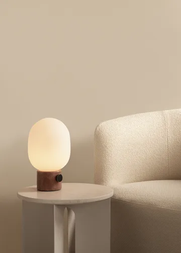 JWDA bordslampa - Red travertine, Large - Audo Copenhagen