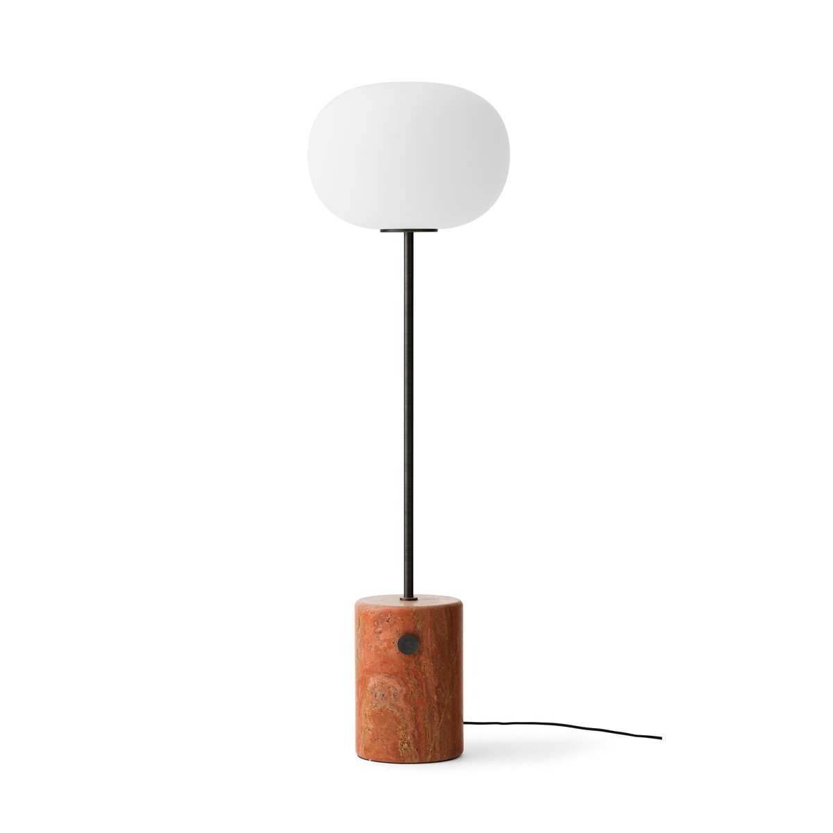 Audo Copenhagen JWDA golvlampa Bronzed brass | Skandinavisk Design | Golvlampor | Röd