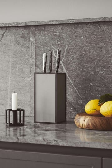 K'Block knivblock - Dark grey - Audo Copenhagen