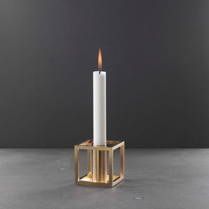 Kubus 1 ljusstake, mässing Audo Copenhagen