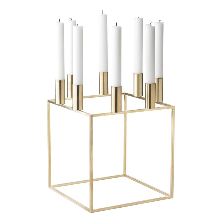Kubus 8 ljusstake - mässing - Audo Copenhagen