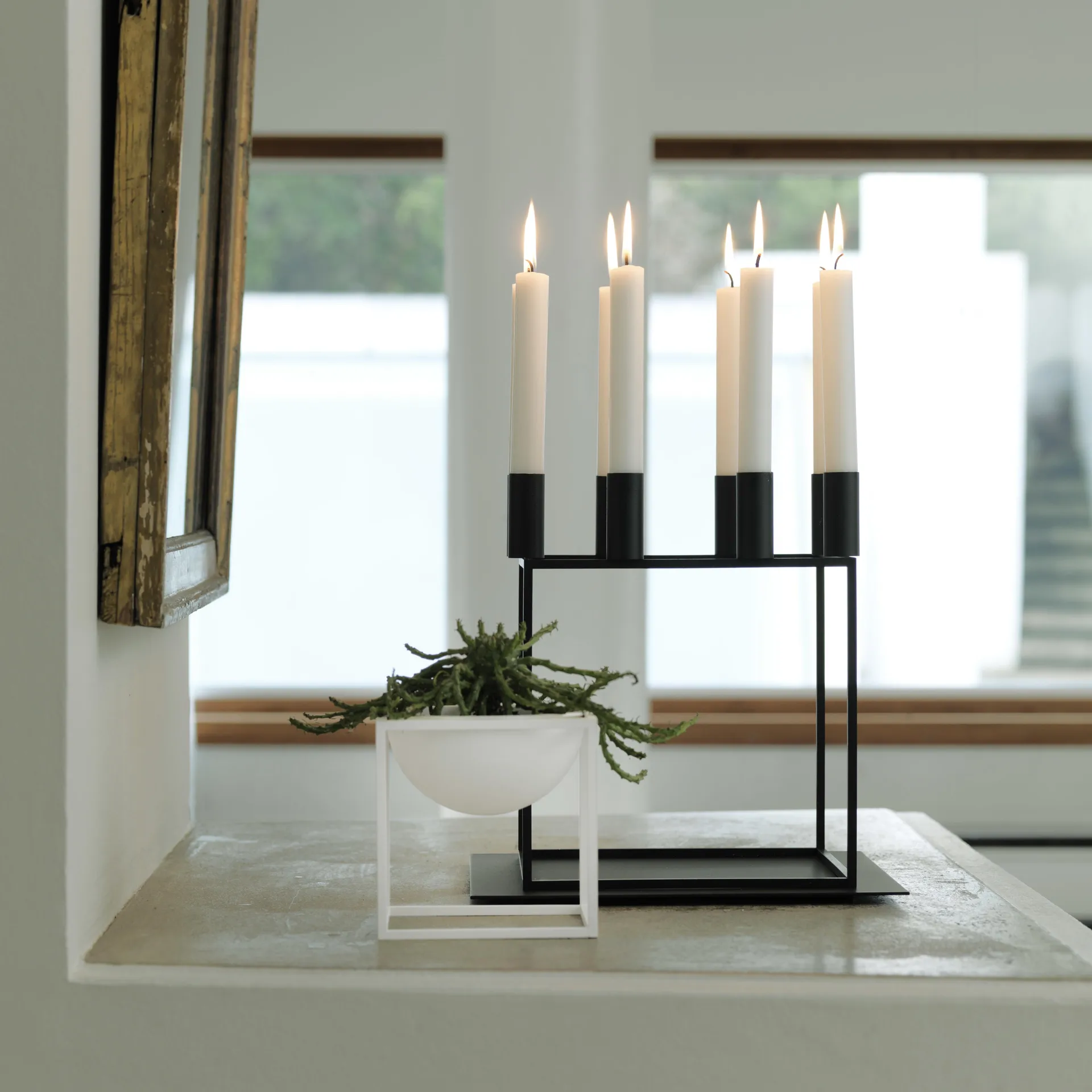 Kubus skål liten, vit Audo Copenhagen