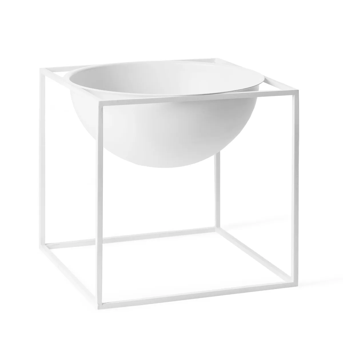 Audo Copenhagen Kubus skål stor vit