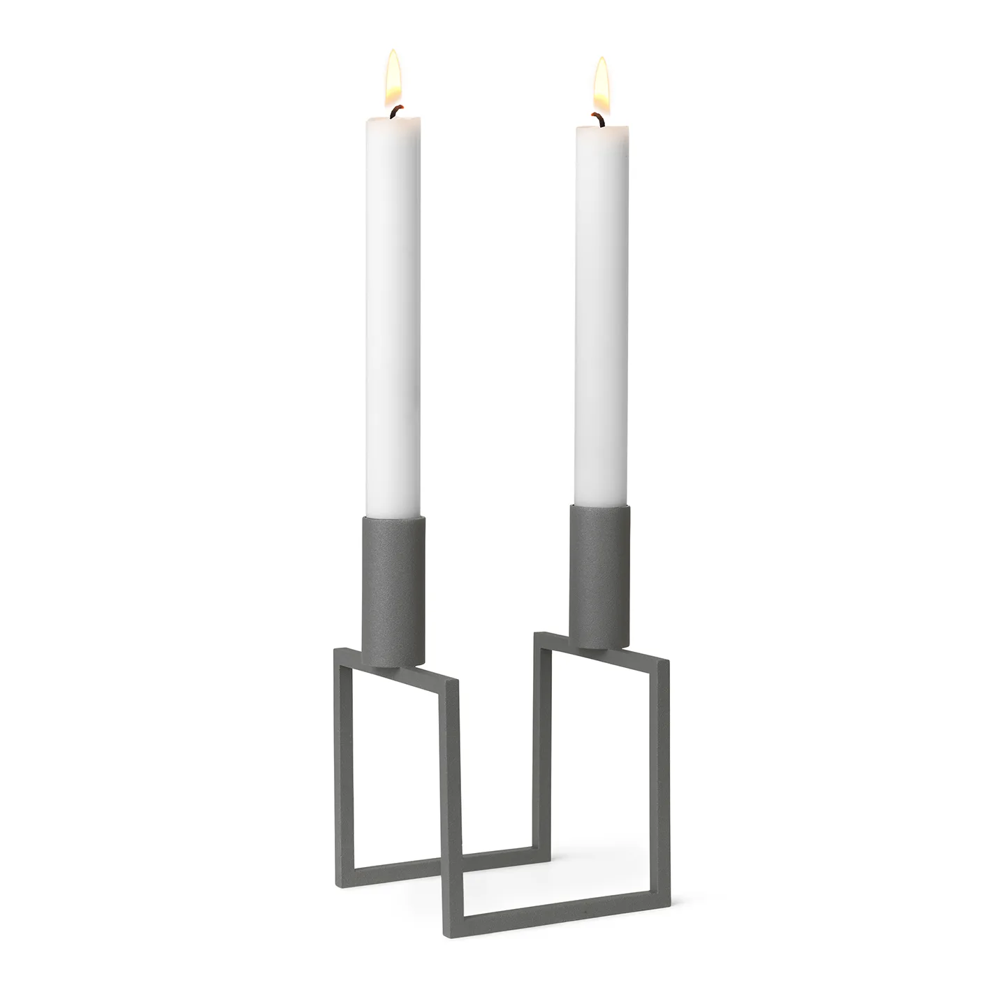 Line ljusstake, Grå Audo Copenhagen