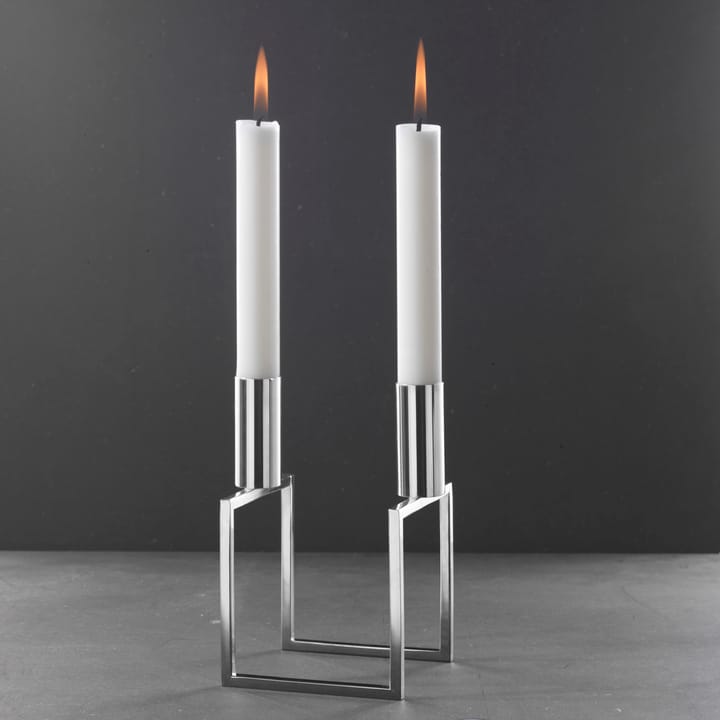 Line ljusstake, nickel Audo Copenhagen