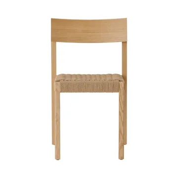 Mauro stol - Naturell ek-naturflätad sits - Audo Copenhagen