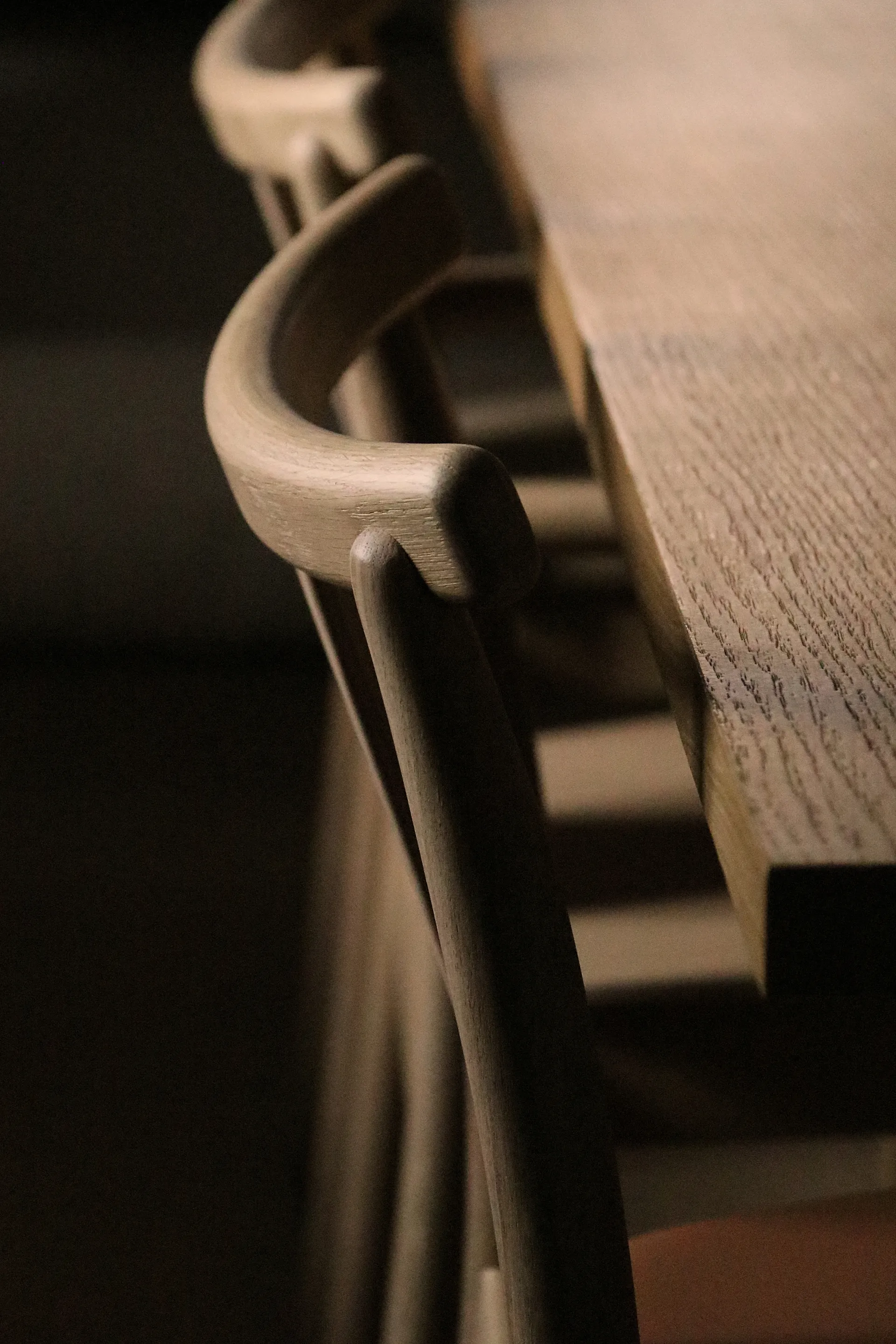 Merkur stol med dyna, Oak- Dakar 0250 cognac Audo Copenhagen