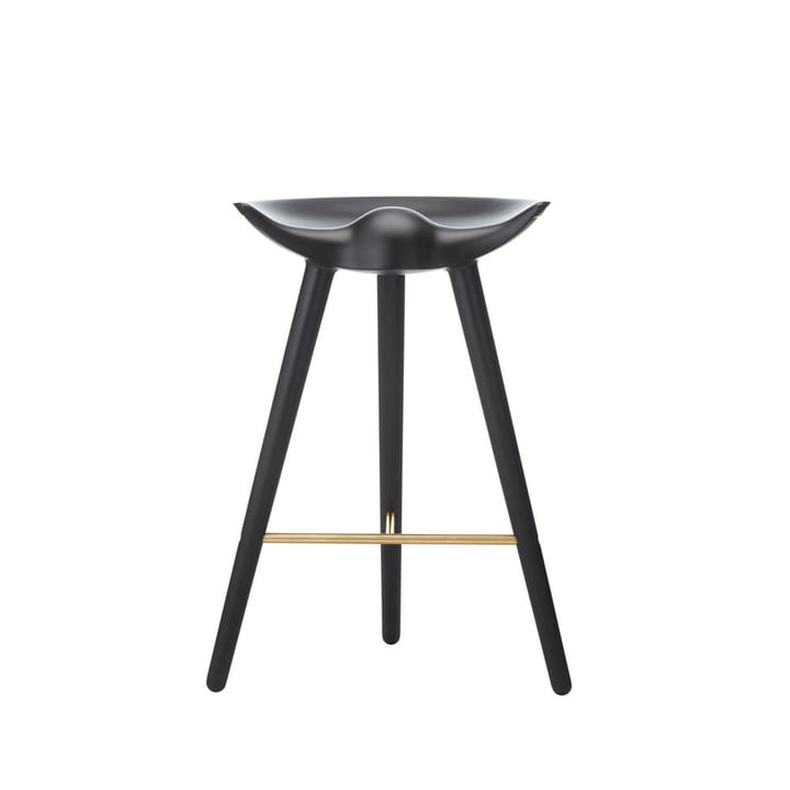 ML 42 Barpall - black stained beech, brass - Audo Copenhagen