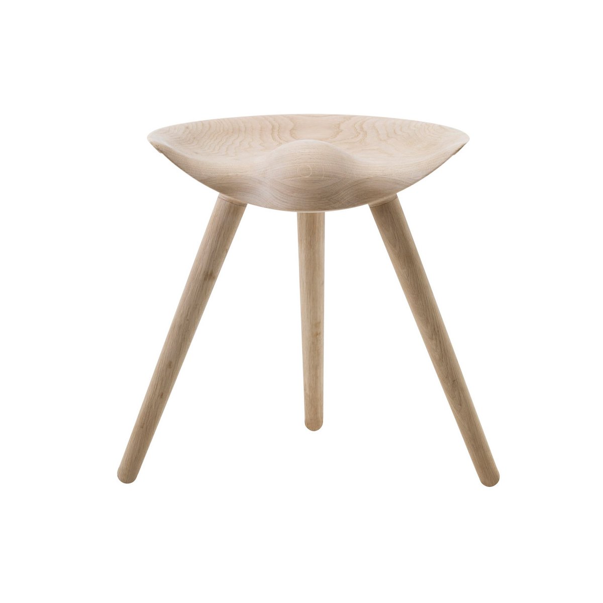 Audo Copenhagen ML42 pall 48 cm Ek | Skandinavisk Design | Pallar | Beige
