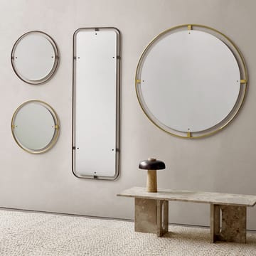 Nimbus spegel - polished brass, ø60 - Audo Copenhagen