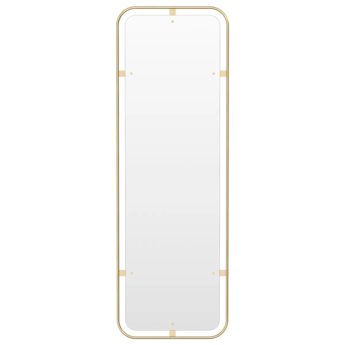 Audo Copenhagen Nimbus spegel rektangulär Polished brass