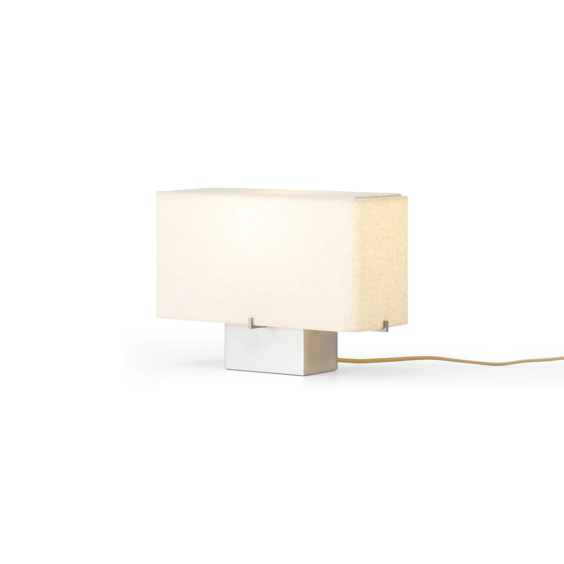 Nonna bordslampa 24 cm, Borstad aluminium-sand Audo Copenhagen