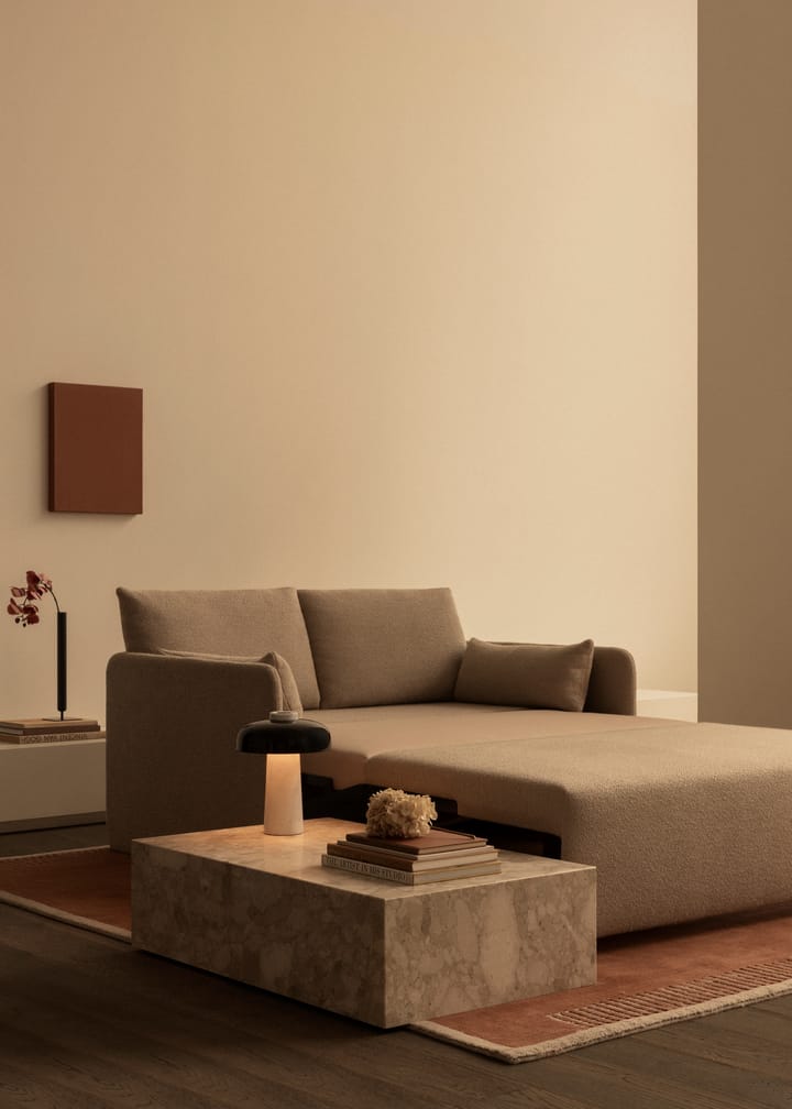 Offset bäddsoffa 2-sits, Audo Bouclé 02 Audo Copenhagen