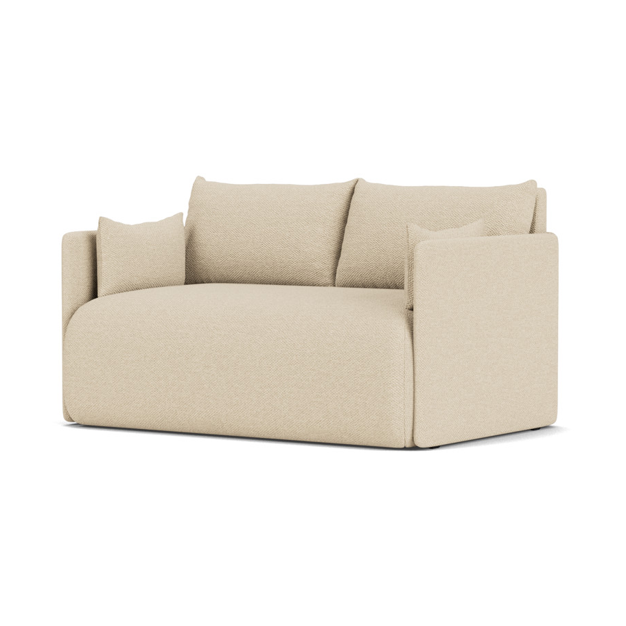 Audo Copenhagen Offset bäddsoffa 2-sits Logan Sand | Skandinavisk Design | Soffor | Beige