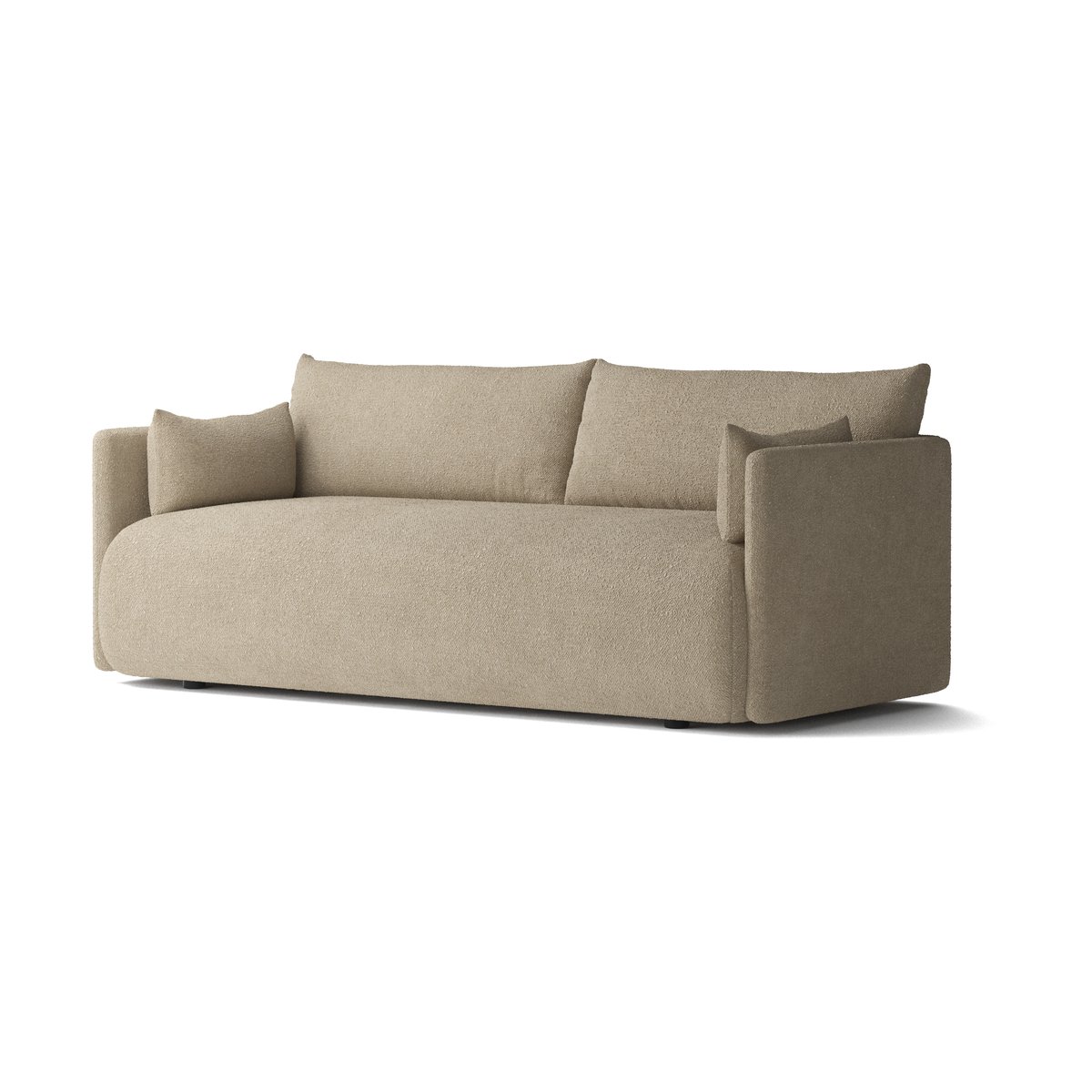 Audo Copenhagen Offset soffa 2-sits Audo Bouclé 02 Beige
