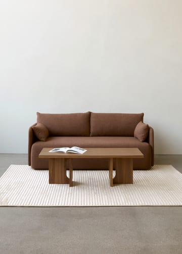 Offset soffa 2-sits - Audo Bouclé 08 Bordeaux - Audo Copenhagen