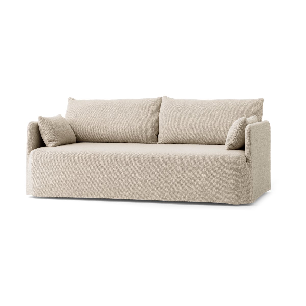 Audo Copenhagen Offset soffa 2-sits Logan Sand | Skandinavisk Design | Soffor | Beige