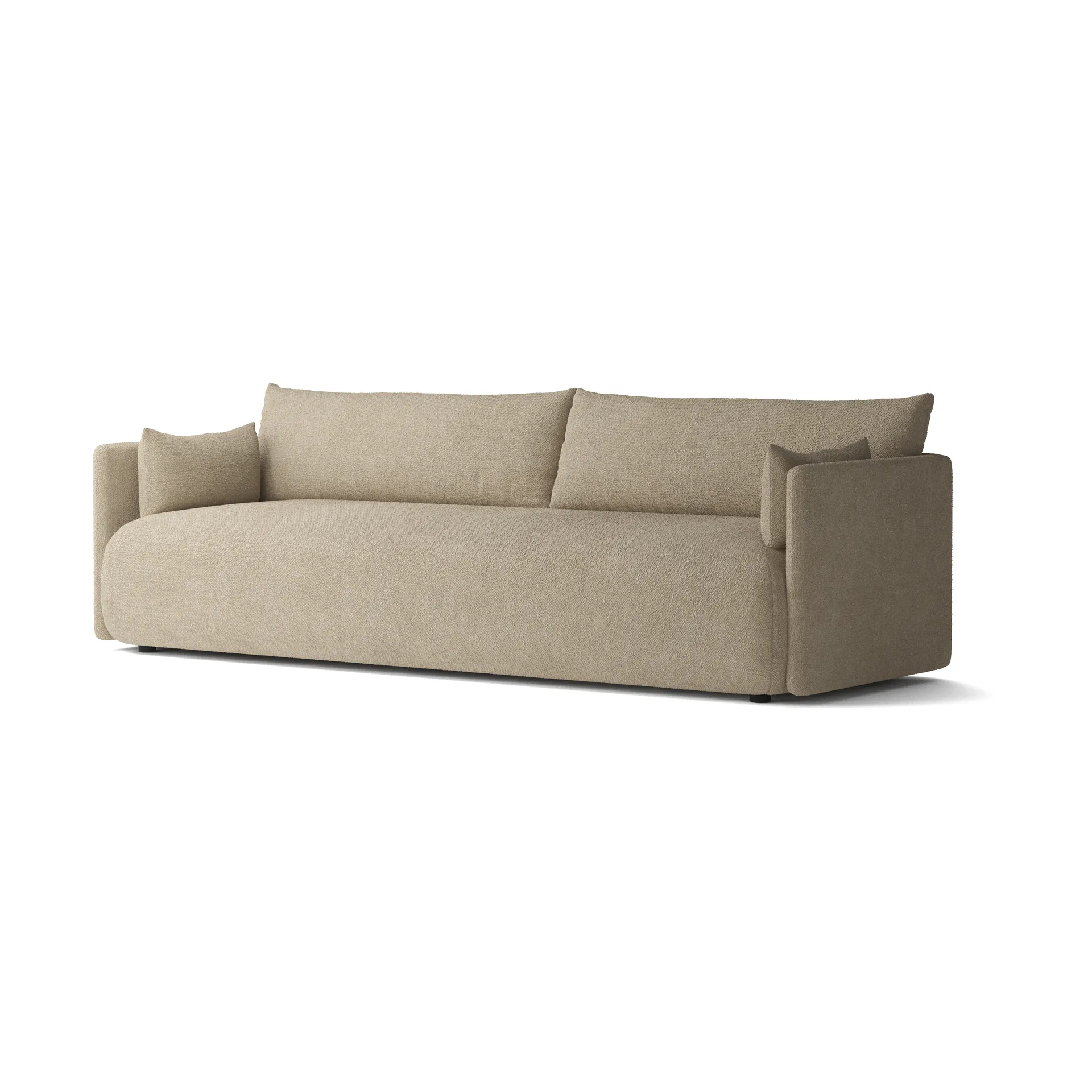 Offset soffa 3-sits, Audo Bouclé 02 Beige Audo Copenhagen