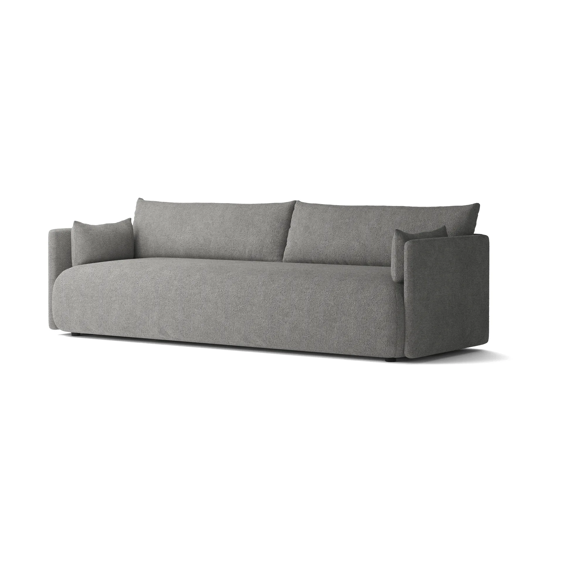Offset soffa 3-sits, Audo Bouclé 16 Dark grey Audo Copenhagen