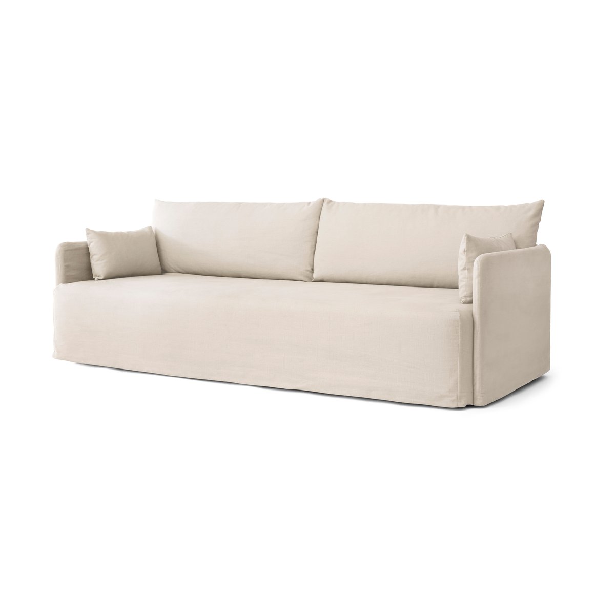 Audo Copenhagen Offset soffa 3-sits Logan Jasmine | Skandinavisk Design | Soffor | Vit