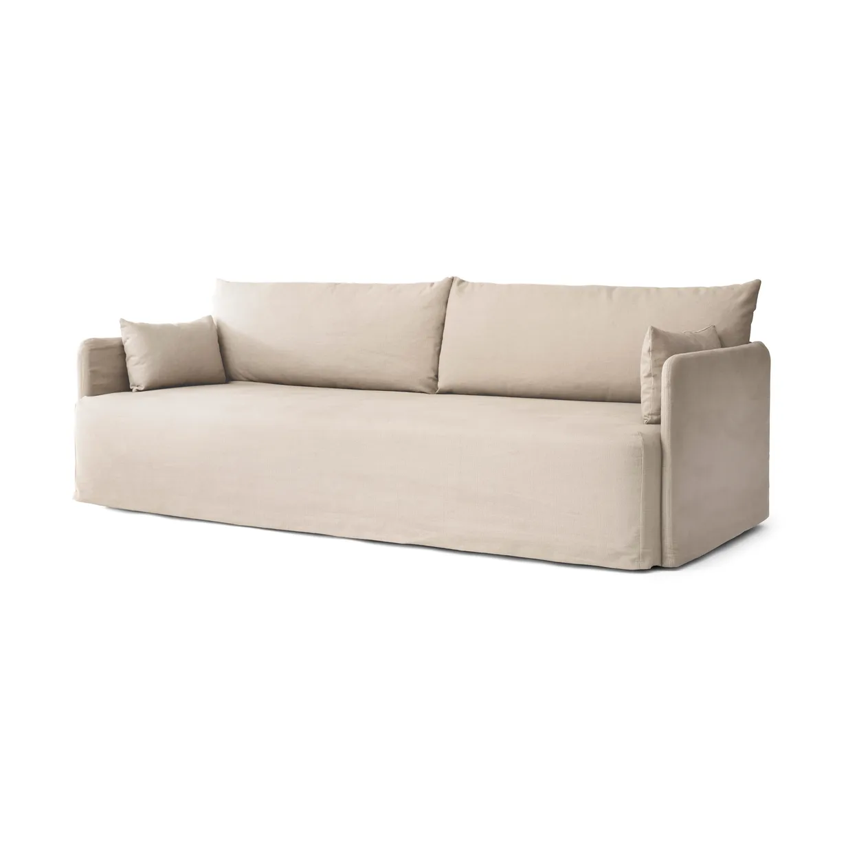 Audo Copenhagen Offset soffa 3-sits Logan Sand | Skandinavisk Design | Soffor | Beige
