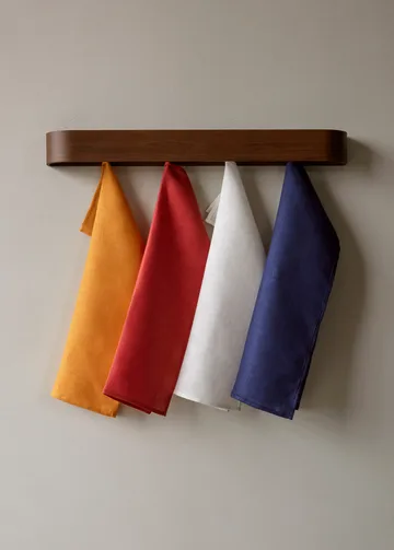 Papilio kökshandduk 40x64 cm 2-pack - Burnt sienna-white - Audo Copenhagen