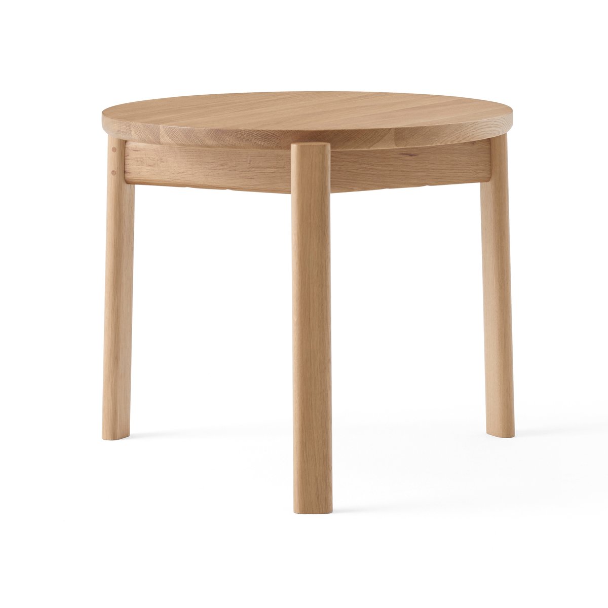 Audo Copenhagen Passage soffbord 50 cm Ek | Skandinavisk Design | Soffbord | Beige