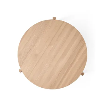 Passage soffbord - Ek, Ø90 cm - Audo Copenhagen