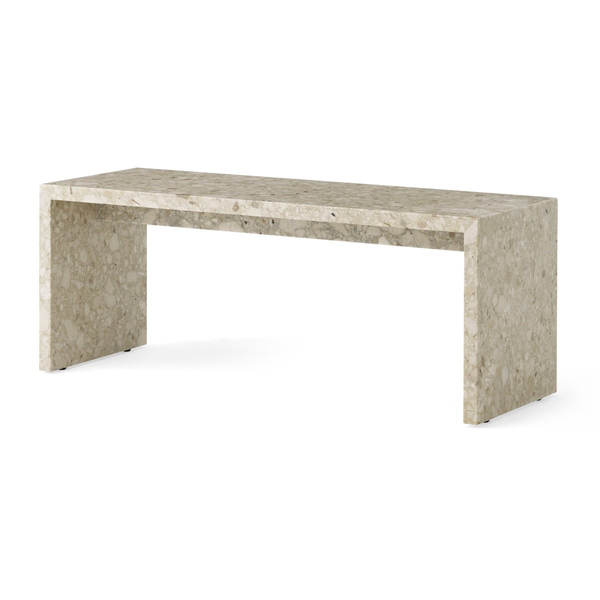 Audo Copenhagen Plinth Bridge avlastningsbord Kunis Breccia