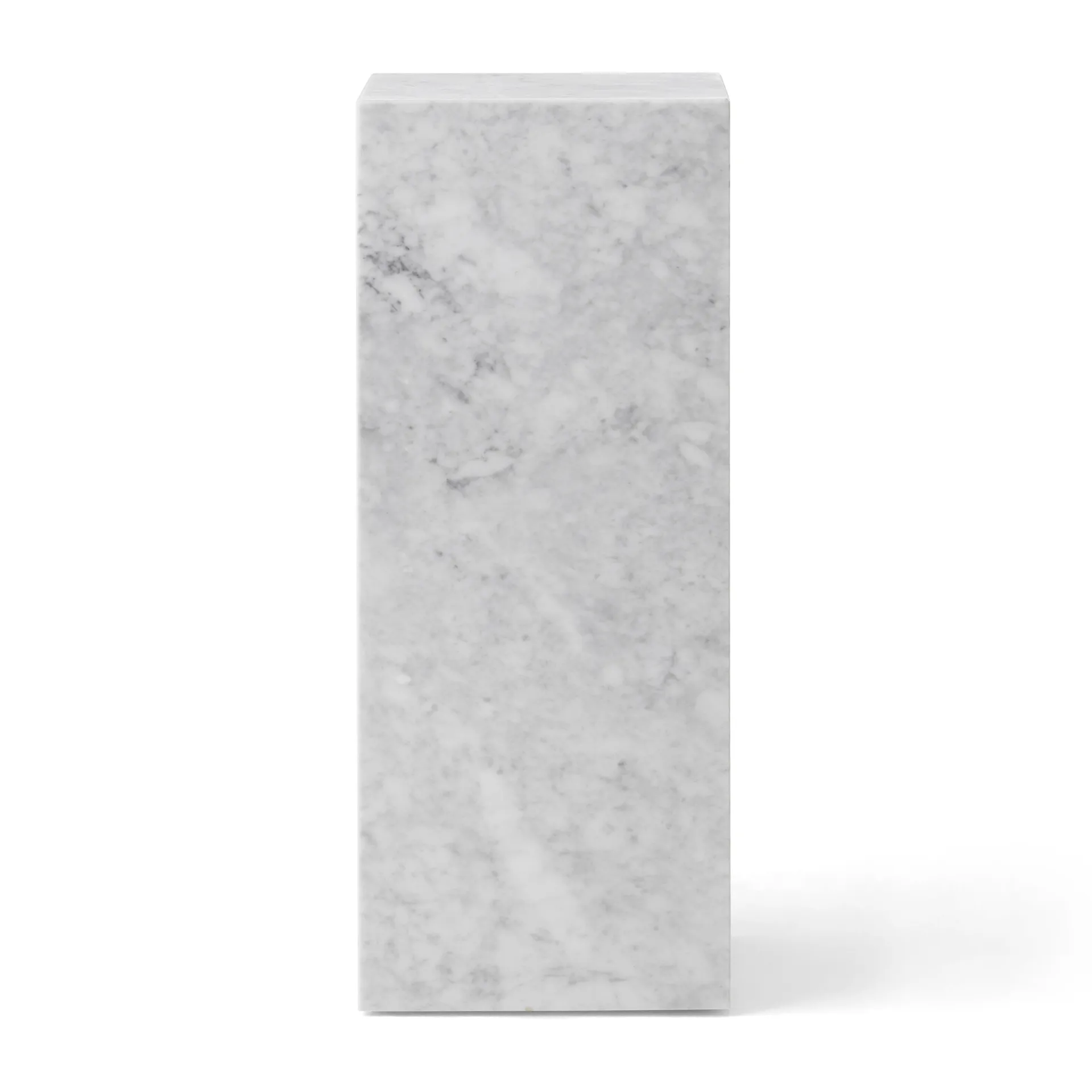 Plinth Pedestal piedestal 30x30x75 cm, Carrara Audo Copenhagen