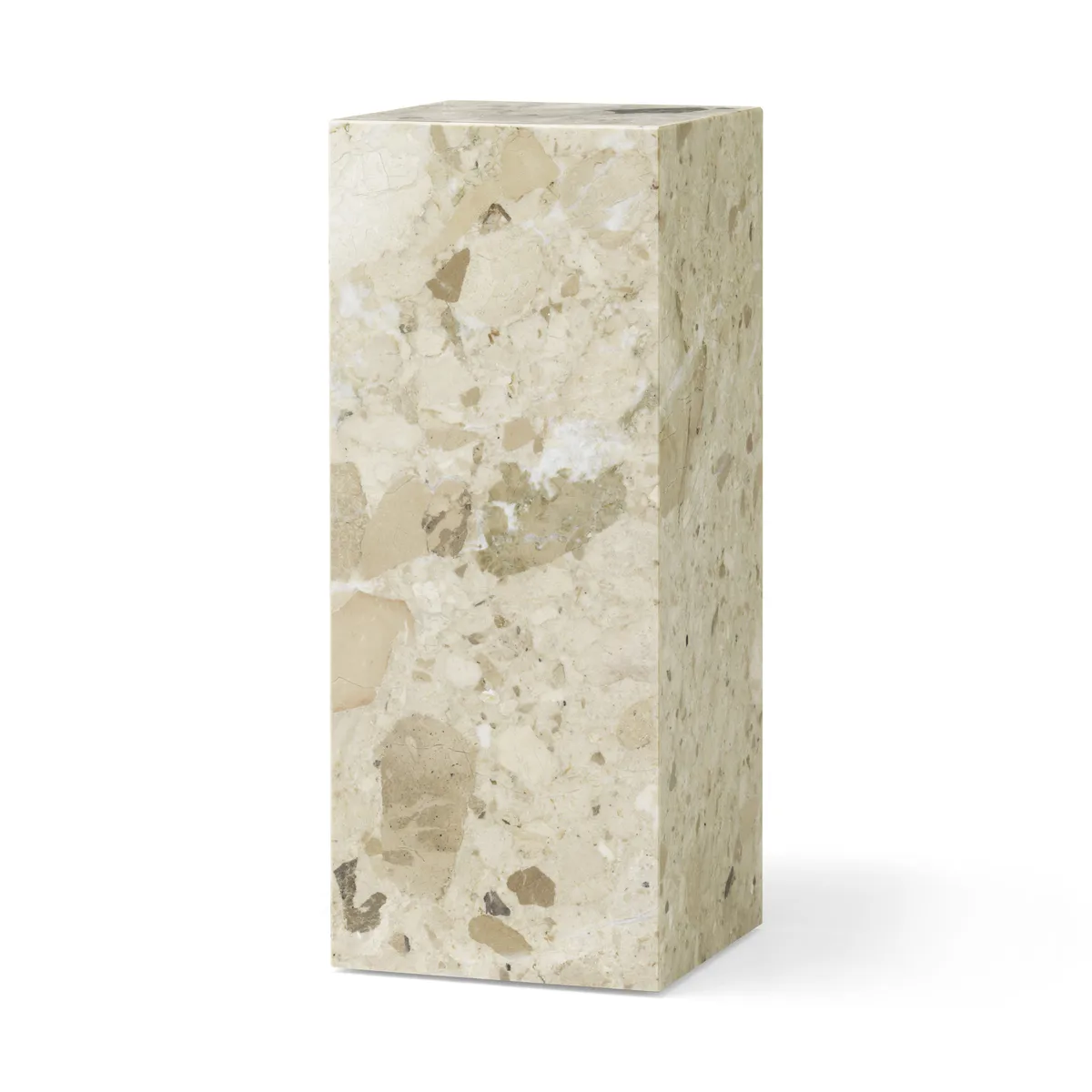 Audo Copenhagen Plinth Pedestal piedestal 30x30x75 cm Kunis Breccia