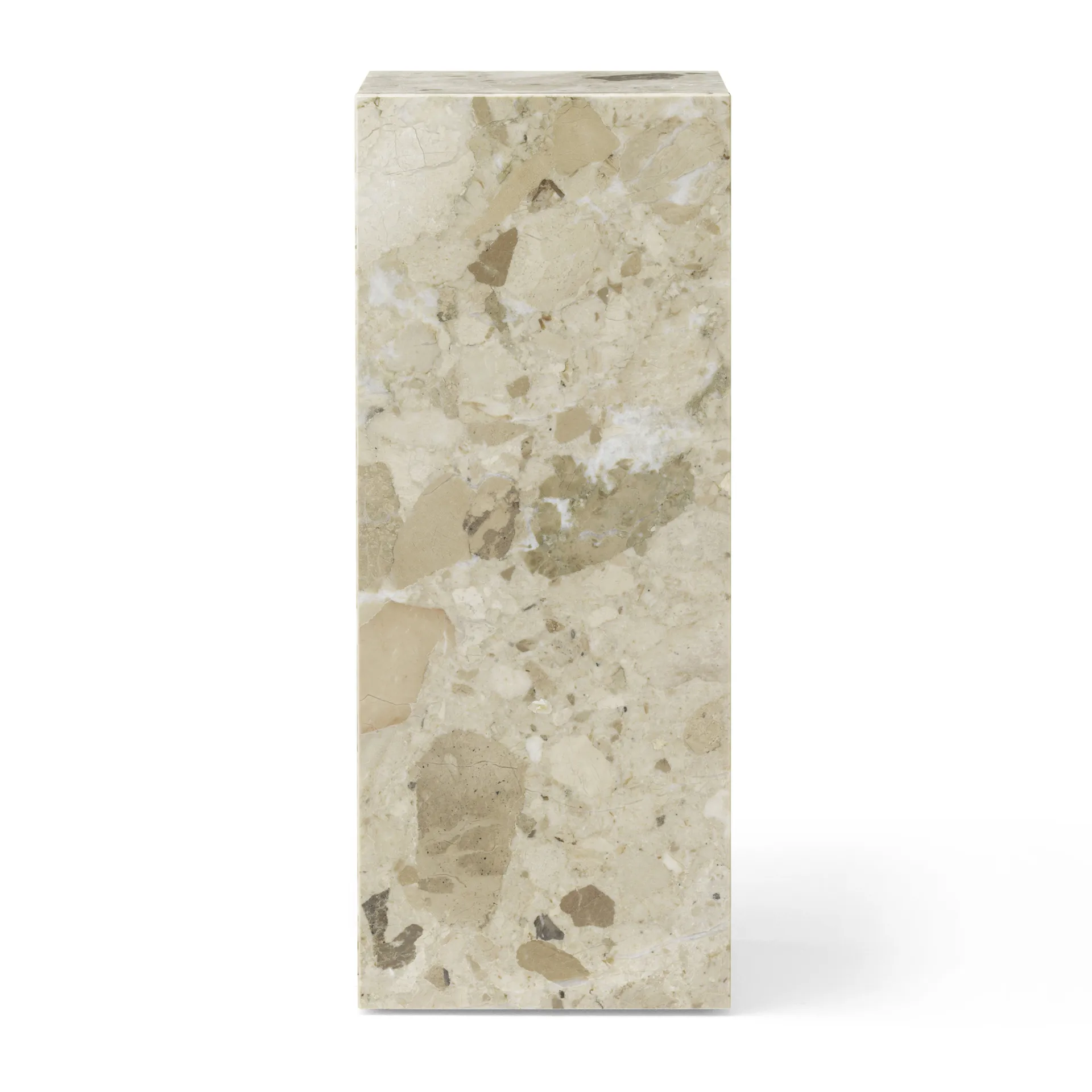 Plinth Pedestal piedestal 30x30x75 cm, Kunis Breccia Audo Copenhagen