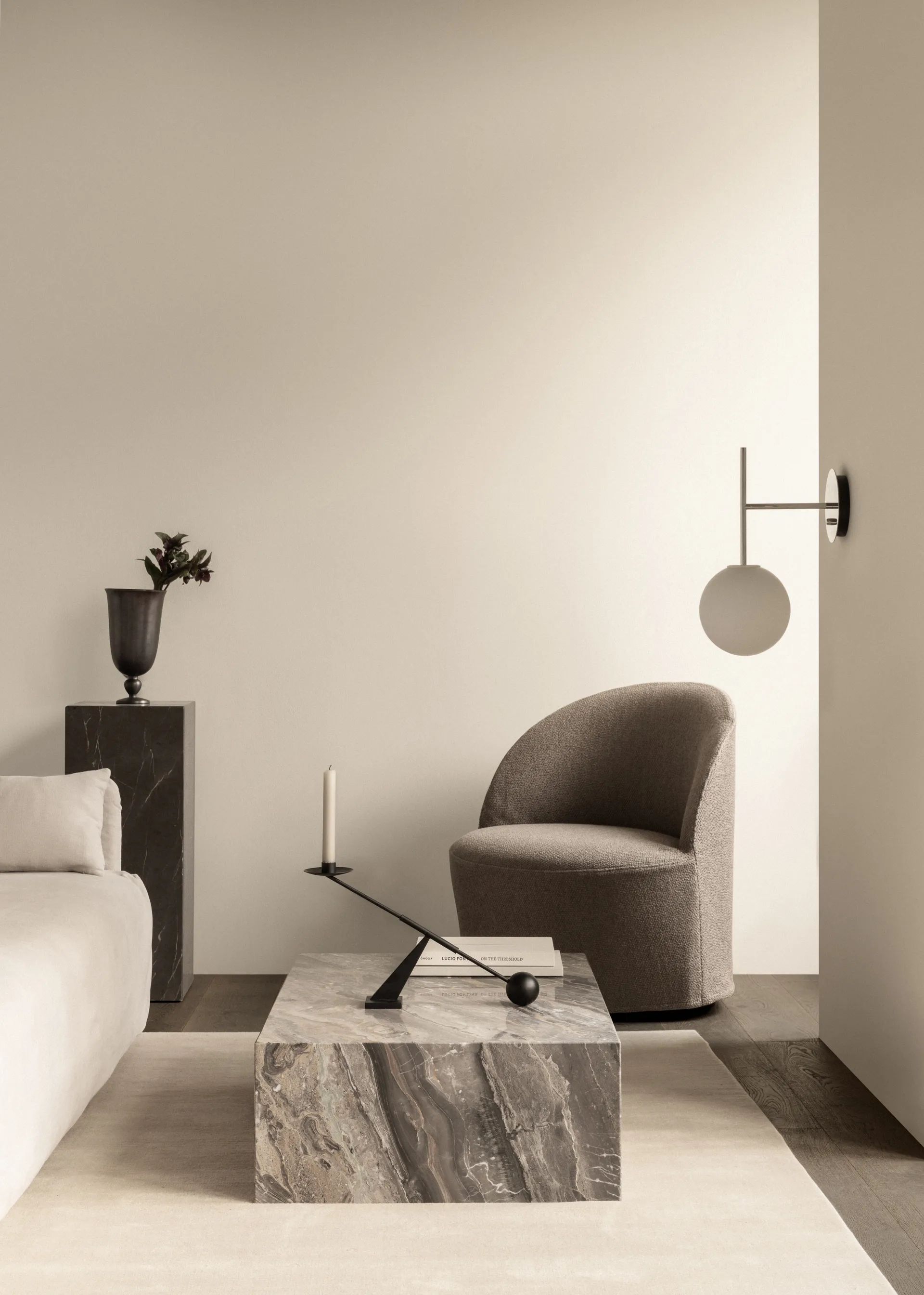 Plinth soffbord, Grey galaxy, low Audo Copenhagen