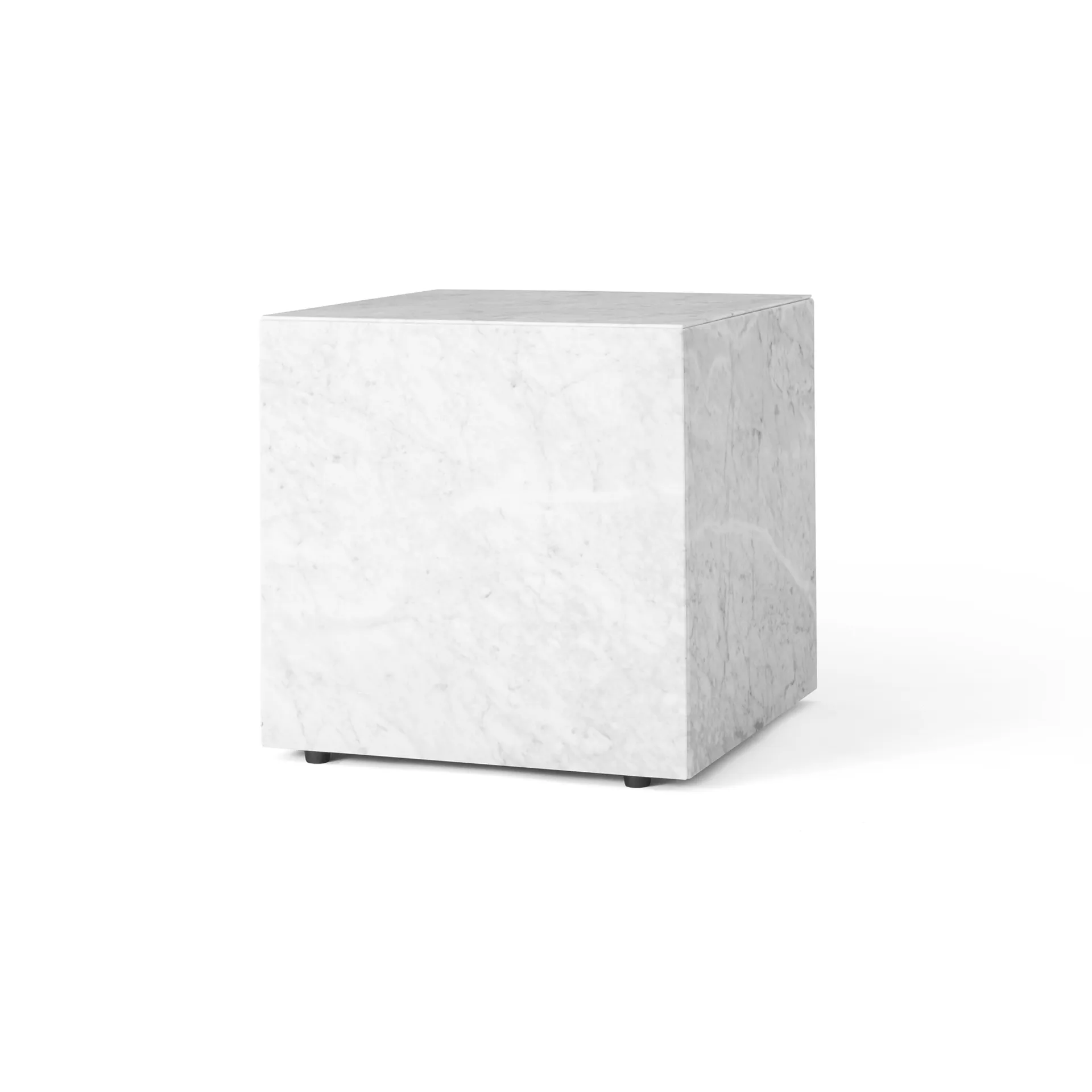 Plinth soffbord, White, cube Audo Copenhagen
