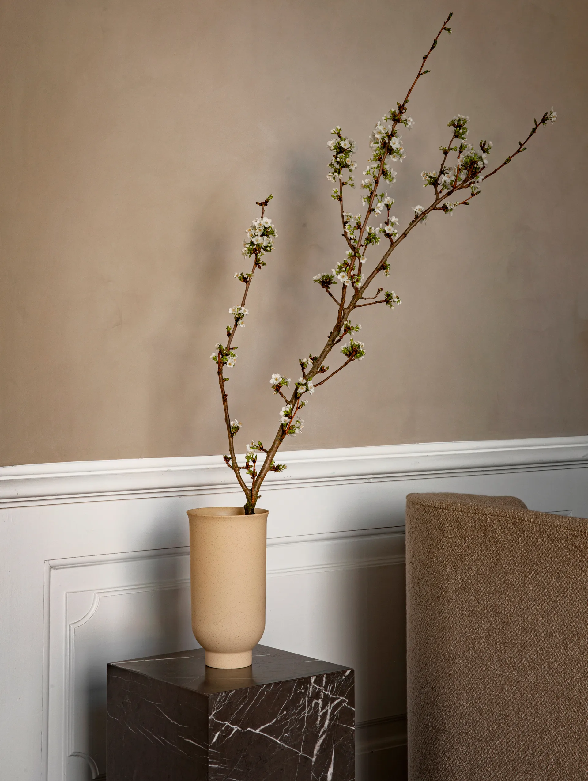 Plinth tall sidobord 30x30x51 cm, Brown Audo Copenhagen