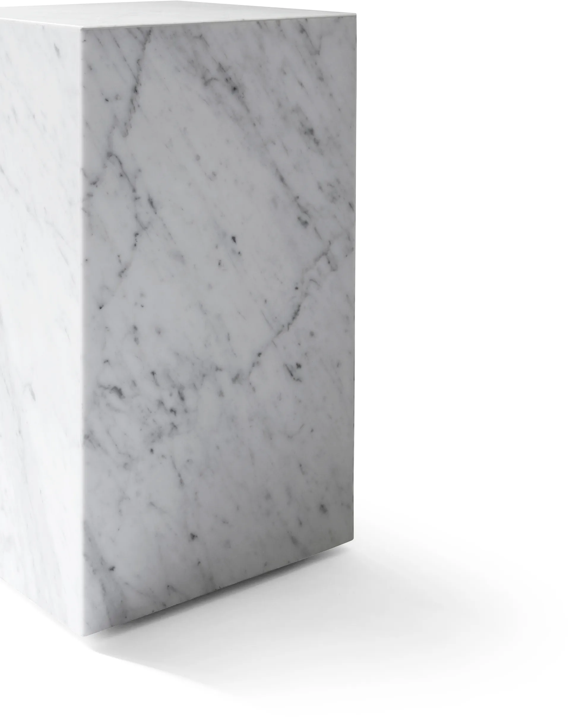 Plinth tall sidobord 30x30x51 cm, White Audo Copenhagen
