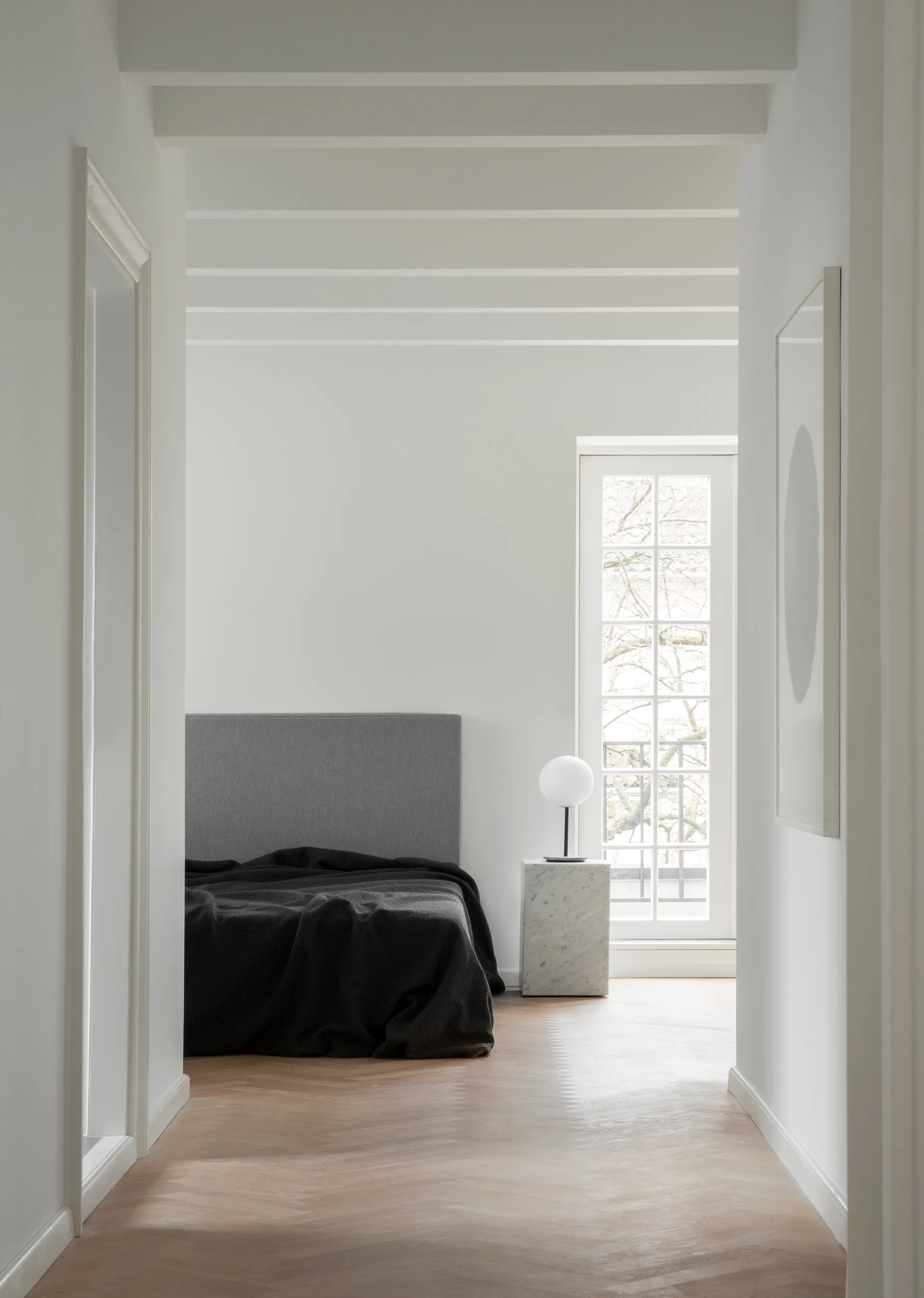 Plinth tall sidobord 30x30x51 cm, White Audo Copenhagen